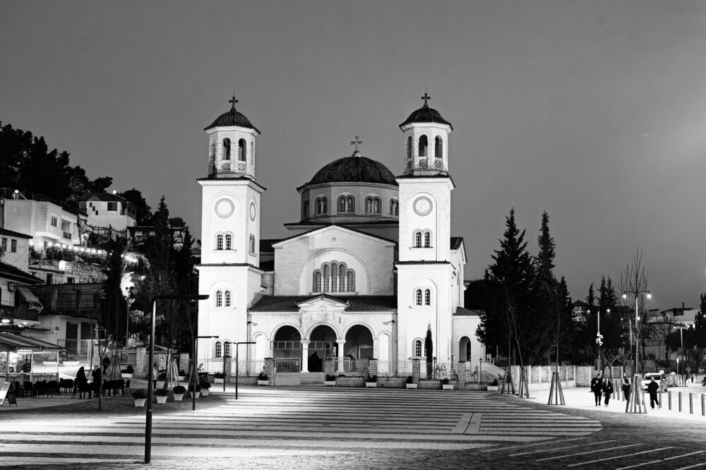 Chiesa città di Berat